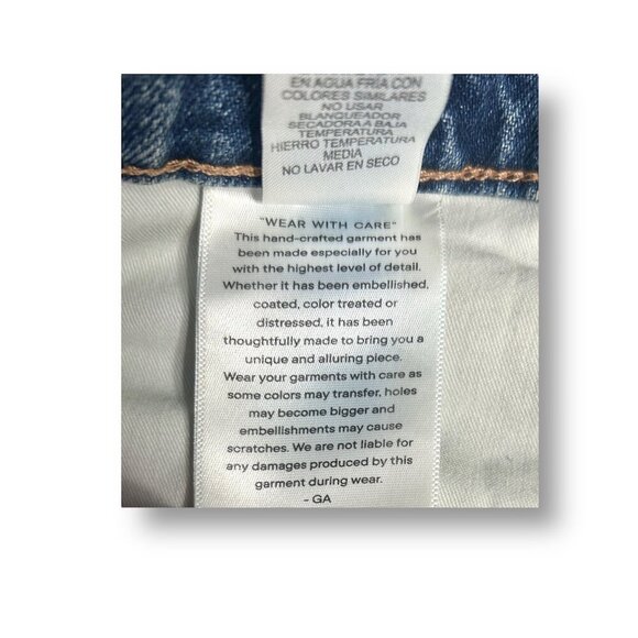 NWT Good American Extreme Barrel Jeans Size 8/29 Indigo $179 Wide-Leg Normcore - Picture 15 of 16